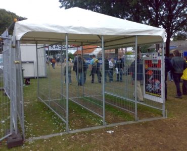 Entreedoorgang hekwerk hoog Entreedoorgang hekwerk hoog