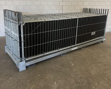 Product transportkooi opzethekken ZWART Product transportkooi opzethekken ZWART
