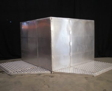 Stagebarrier variabel hoek Stagebarrier variabel hoek